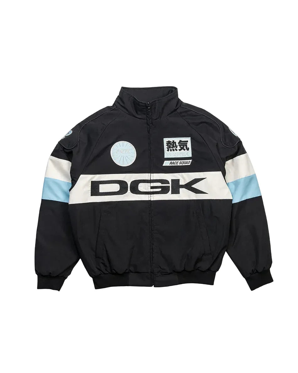 DGK 'Apex Racing' Jacket - Black-1