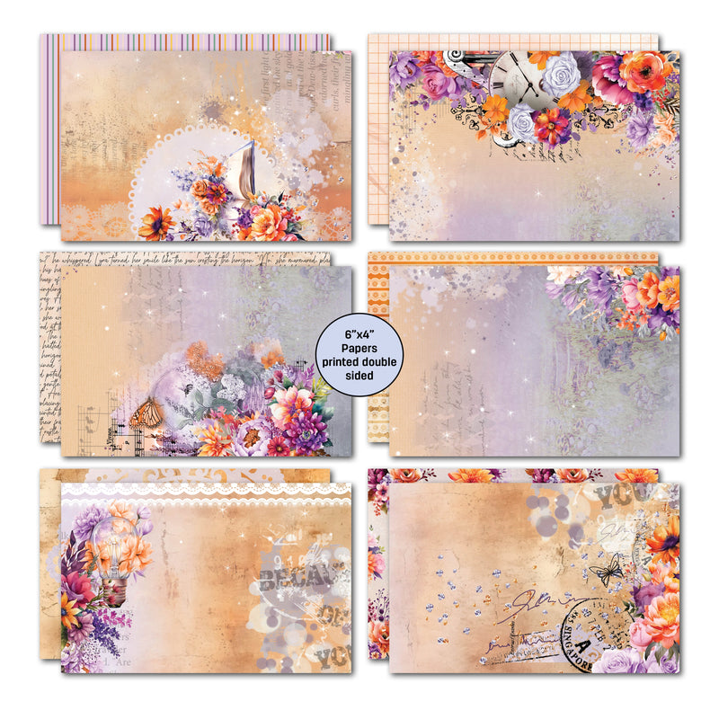 3Quarter Designs Dawns Glow 6x4 Card Pack-4