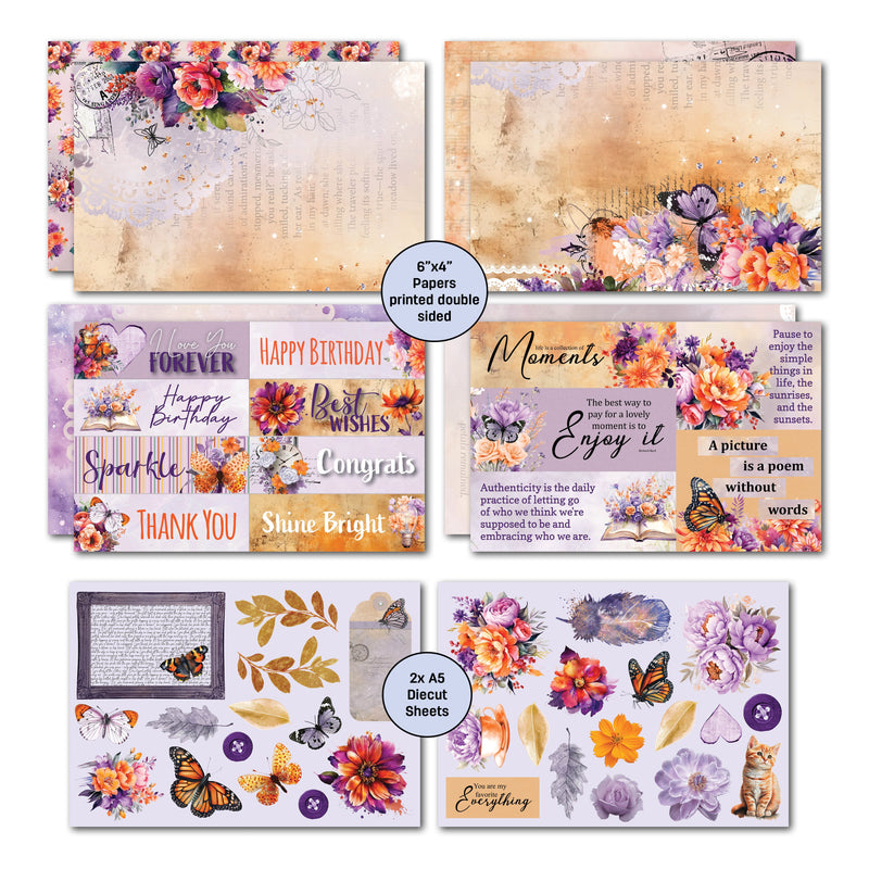 3Quarter Designs Dawns Glow 6x4 Card Pack-5