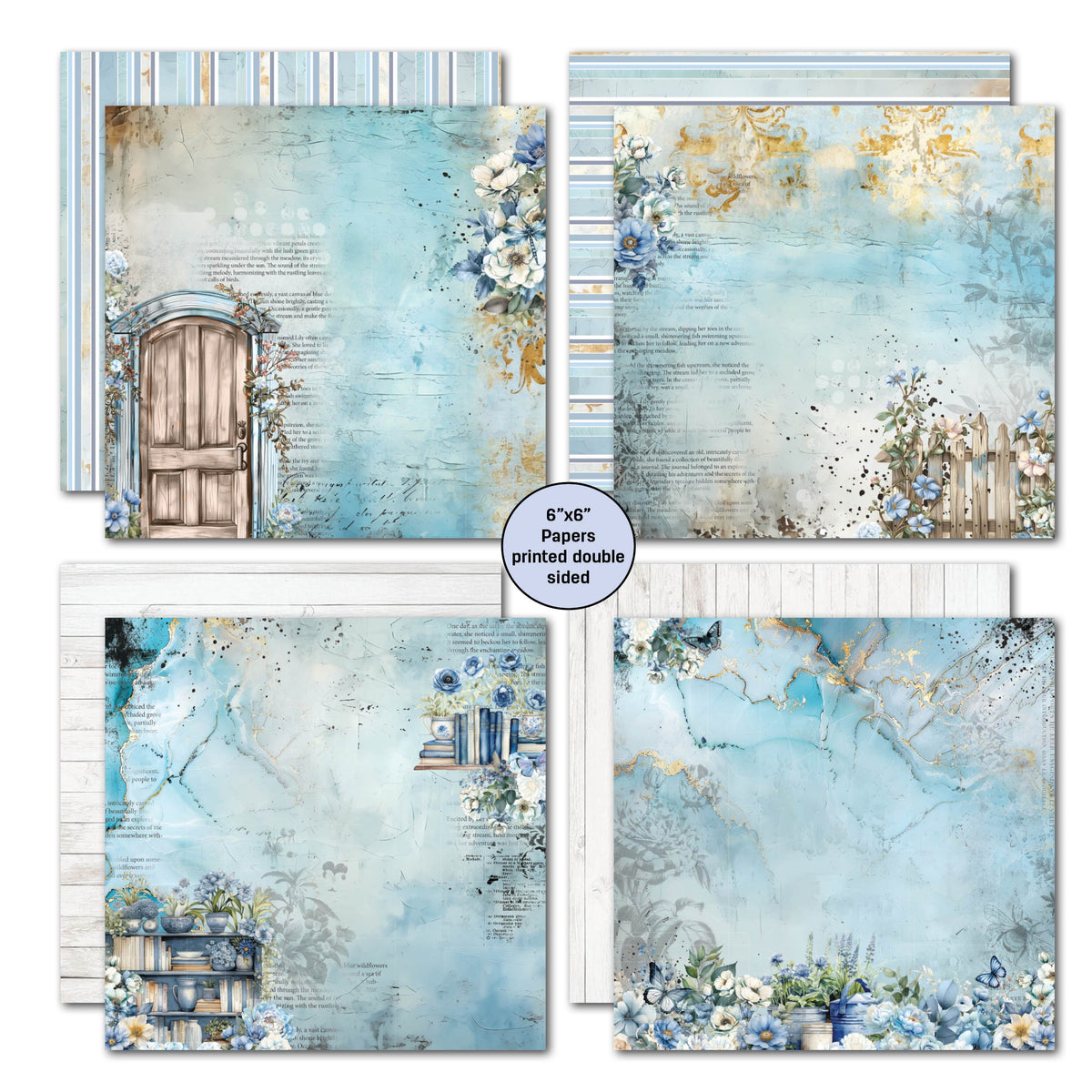 3Quarter Designs Delicate Harmony 6x6 Paper Pack-2
