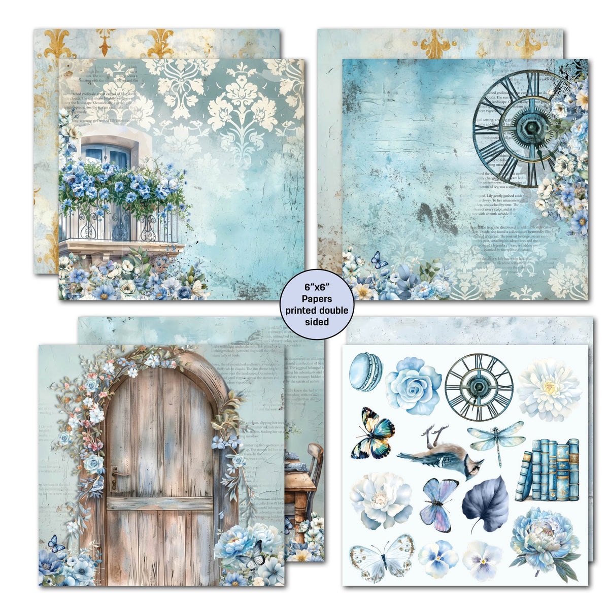 3Quarter Designs Delicate Harmony 6x6 Paper Pack-4