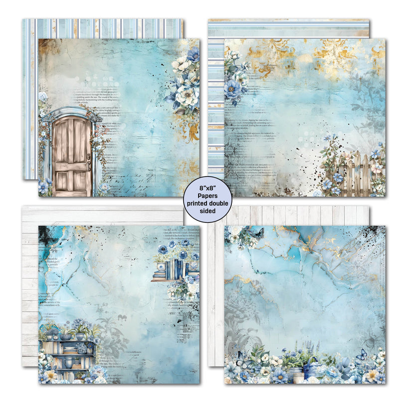 3Quarter Designs Delicate Harmony 8x8 Paper Pack-2