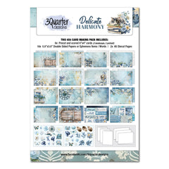 3Quarter Designs Delicate Harmony 6x4 Card Pack-1