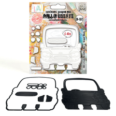 AALL and Create - Die-Cutting Die Set - Nomad Wheels-1