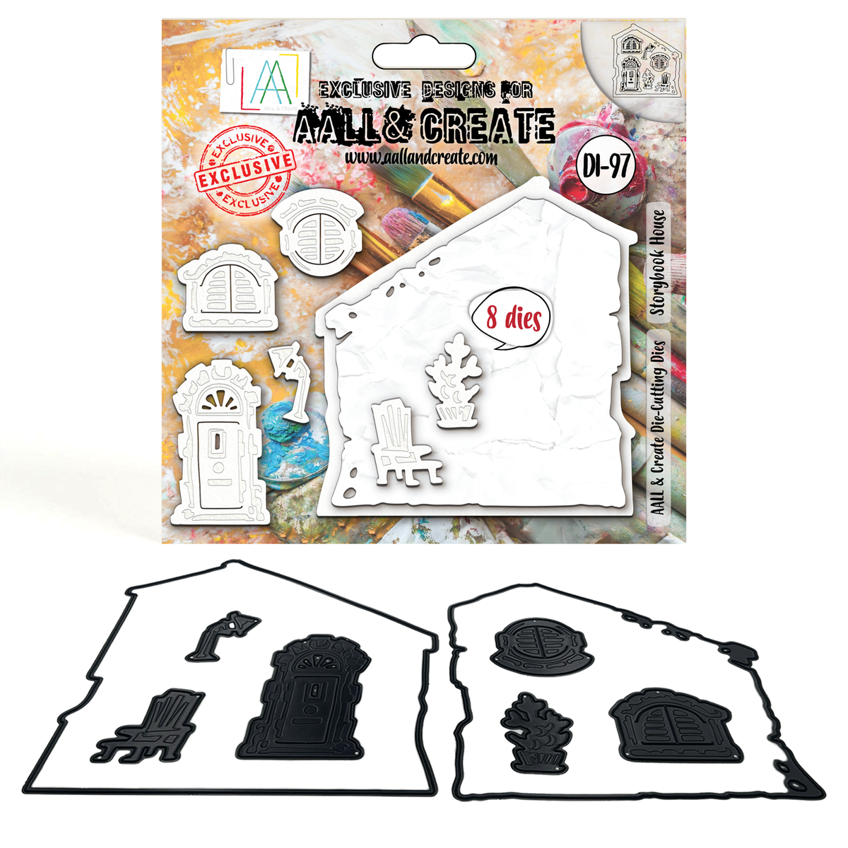 AALL and Create - Die-Cutting Die Set - Storybook House