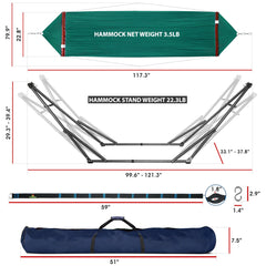 Comfort Set Original Hammock Stand-49