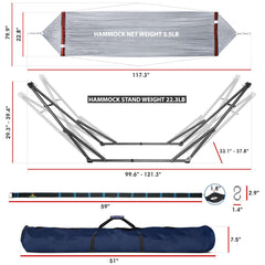 Comfort Set Original Hammock Stand-39