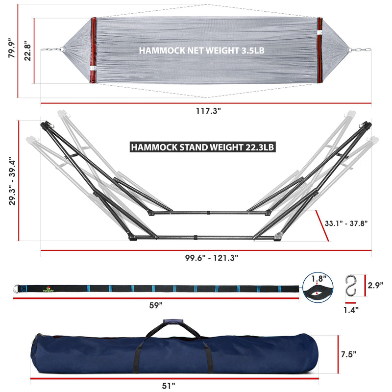 Comfort Set Original Hammock Stand-39