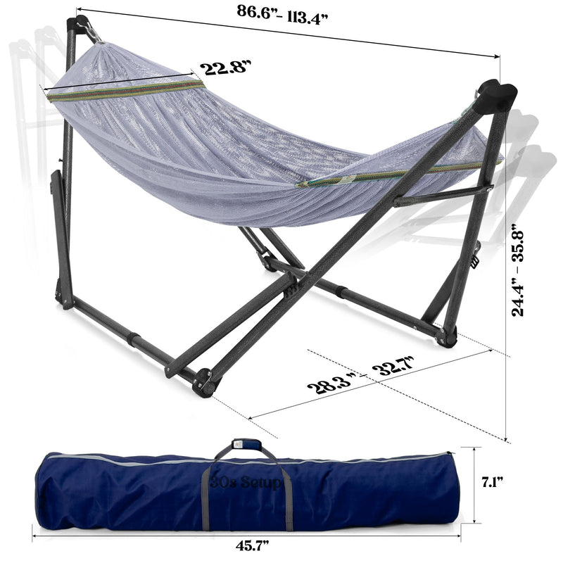 Uniki Collapsible Hammock Stand-38