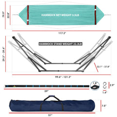 Comfort Set Original Hammock Stand-75