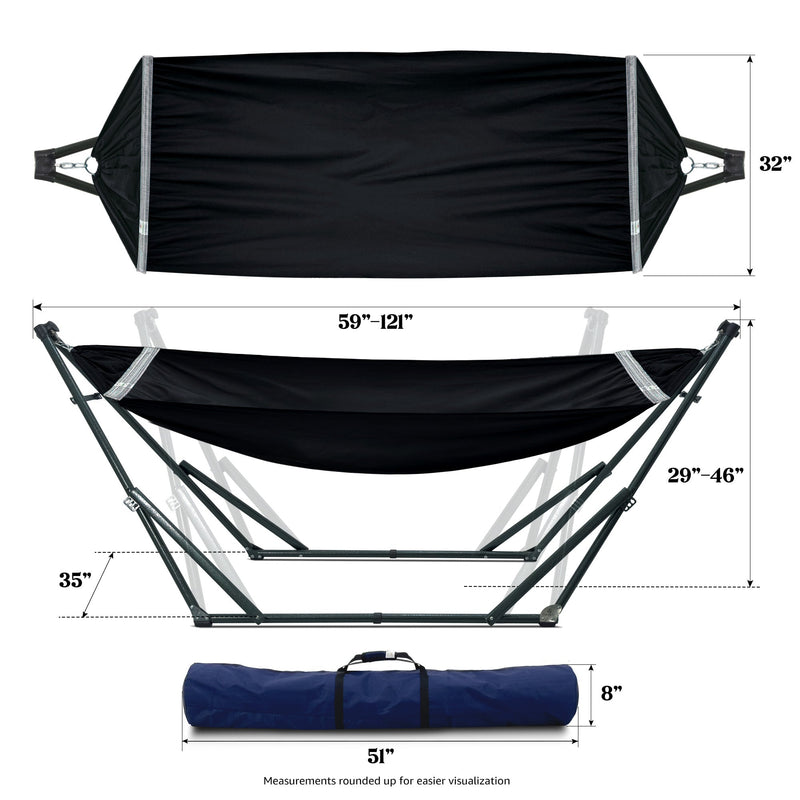 Hamaca universal de lona, tamaño mediano-118