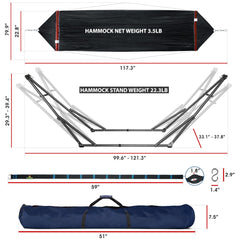Comfort Set Original Hammock Stand-21
