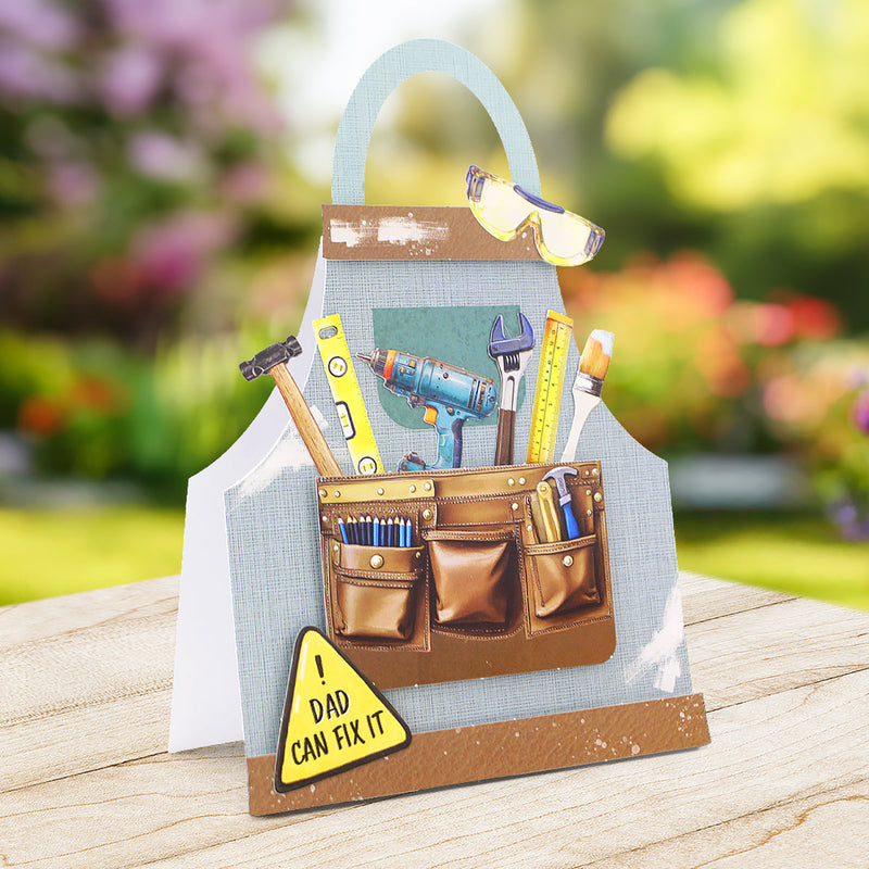 Katy Sue Designs Handy Hobby Aprons Card Making Kit-4