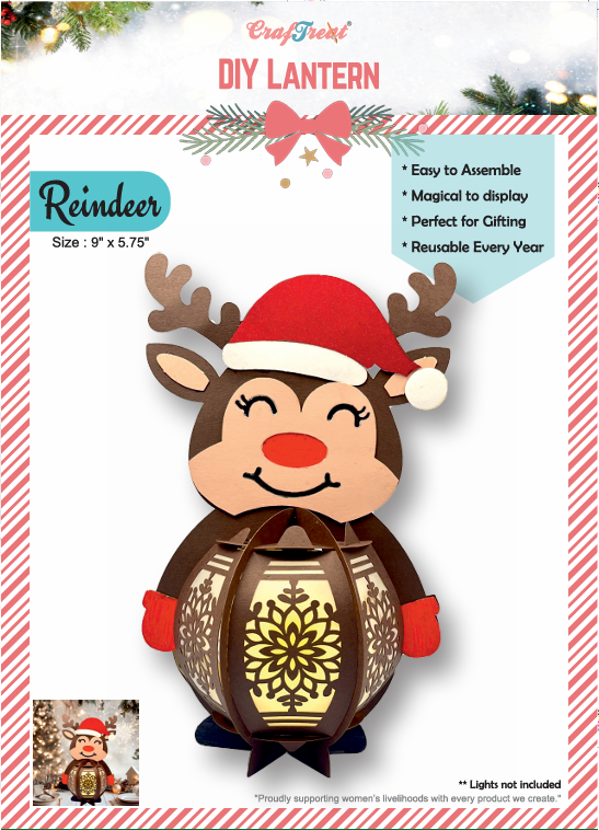 Lanterne en papier DIY CrafTreat - Rennes-1