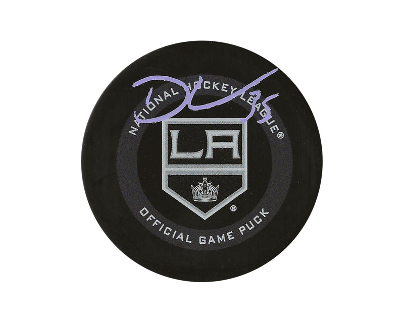 Darcy Kuemper Autographed Los Angeles Kings Official Game Puck-1