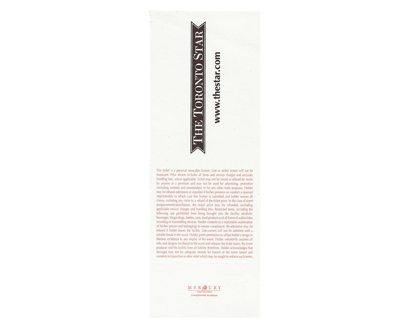 Dave Keon Autographed St. Michael's Majors Retirement Night Ticket Stub-2