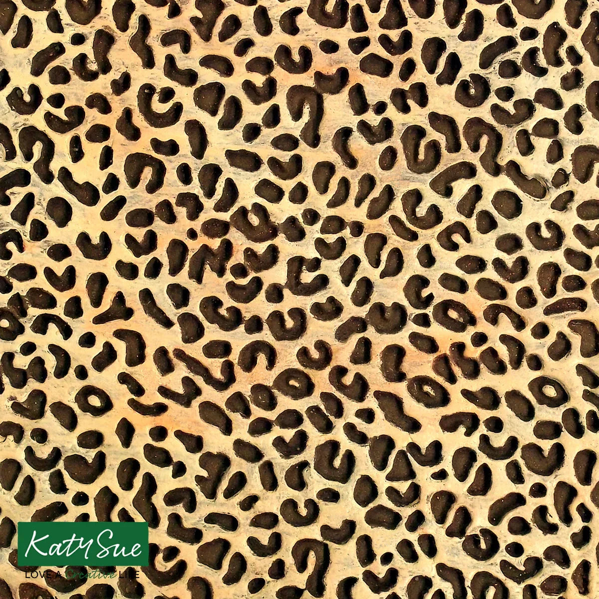 Molde de silicona con estampado de leopardo-4