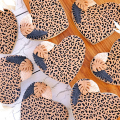 Molde de silicona con estampado de leopardo-6