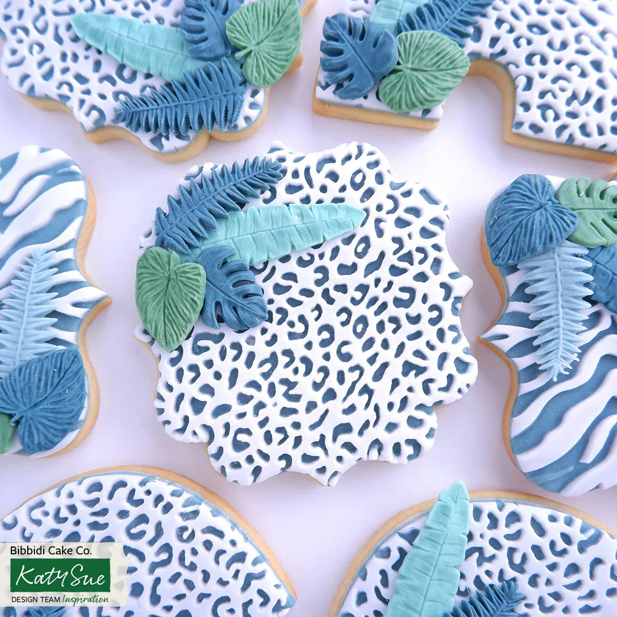 Molde de silicona con estampado de leopardo-7