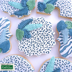 Molde de silicona con estampado de leopardo-7