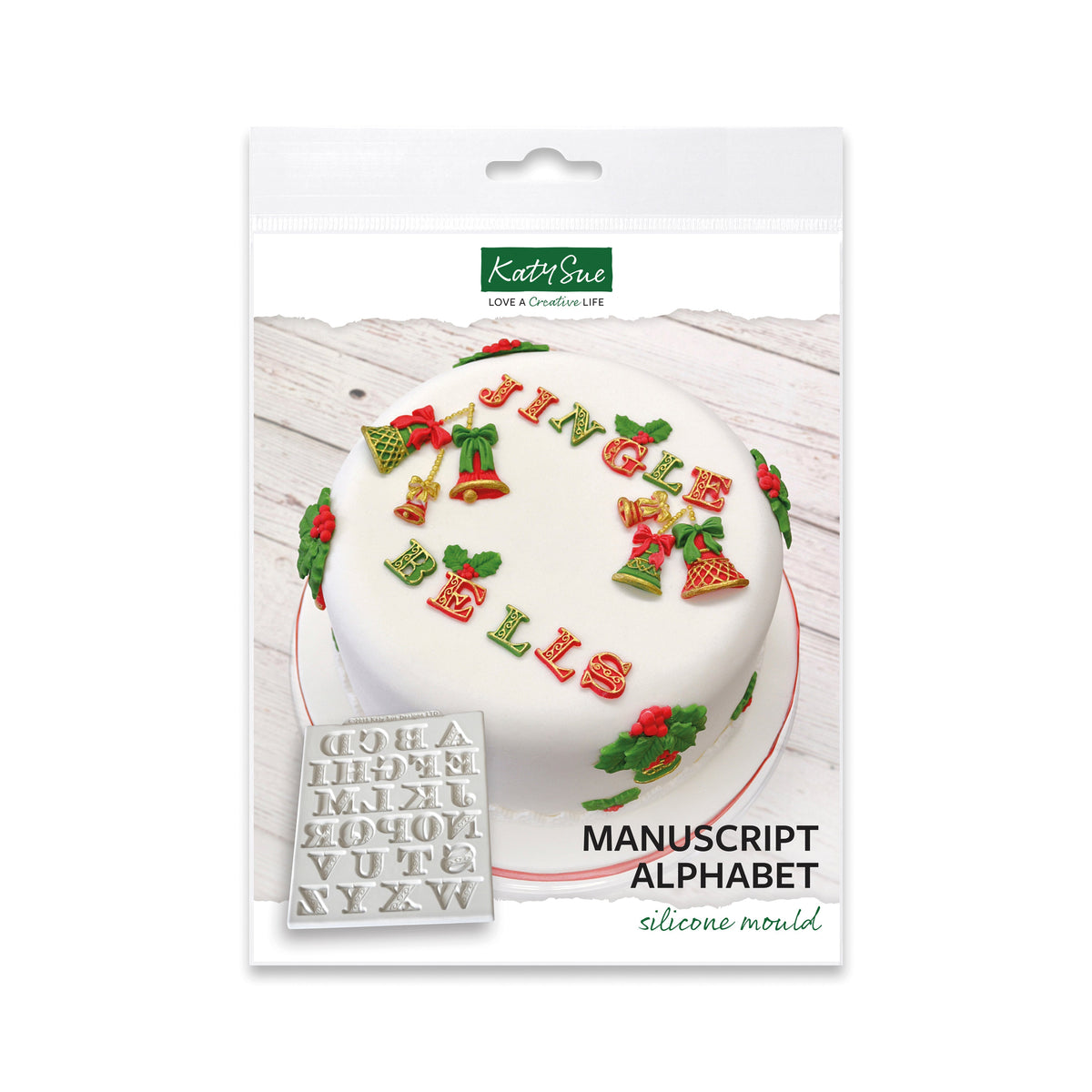Manuscript Alphabet Silicone Mould-1