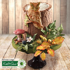Continuous Tree Bark Silicone Mould-6