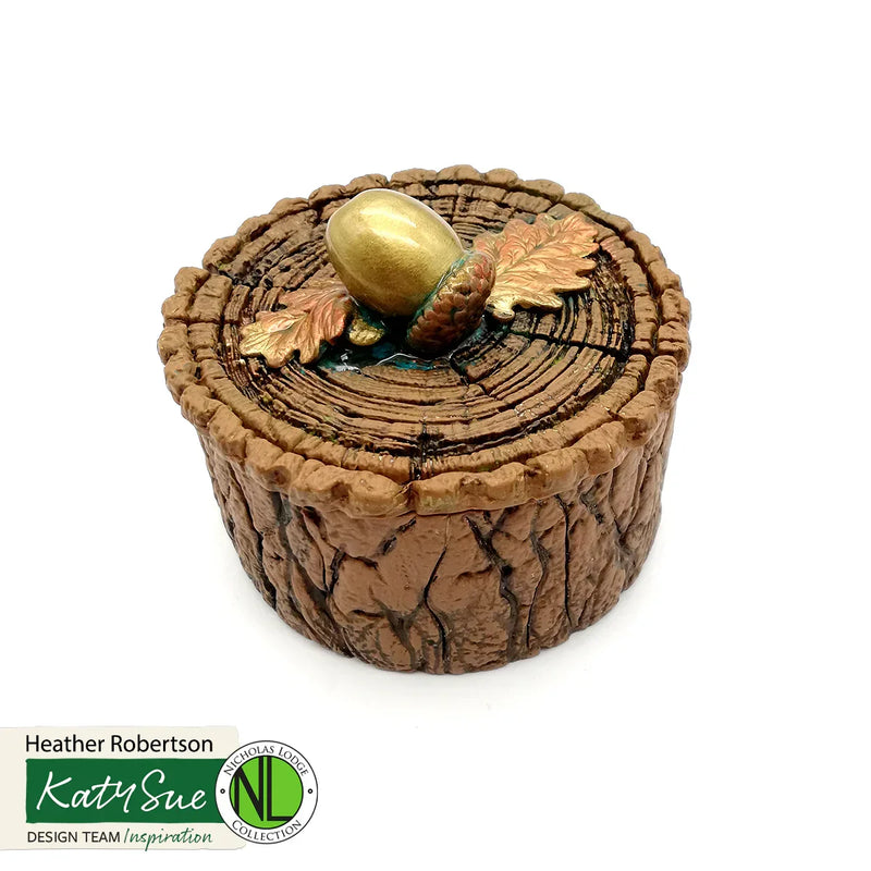 Continuous Tree Bark Silicone Mould-9