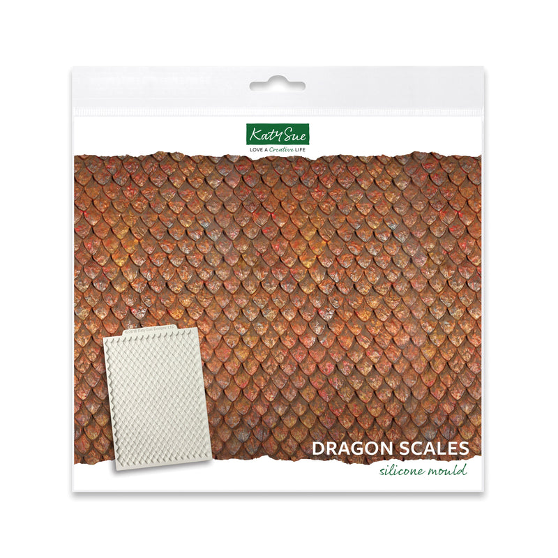Continuous Dragon Scales Silicone Mould-1