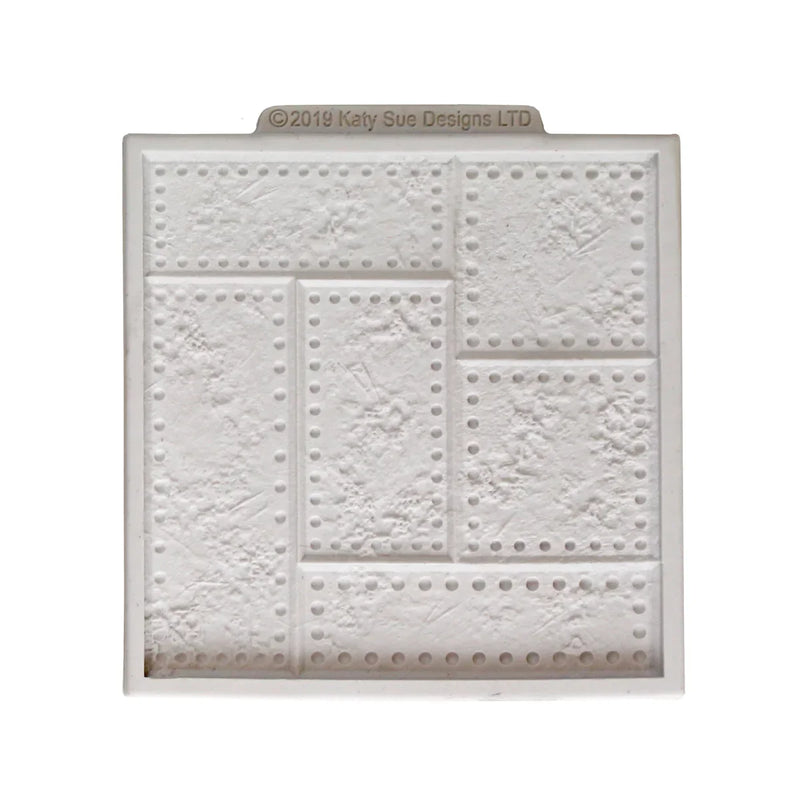 Riveted Metal Plate Silicone Mould-3