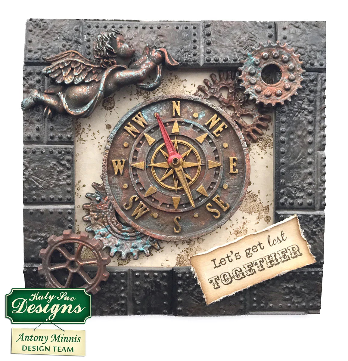 Riveted Metal Plate Silicone Mould-8