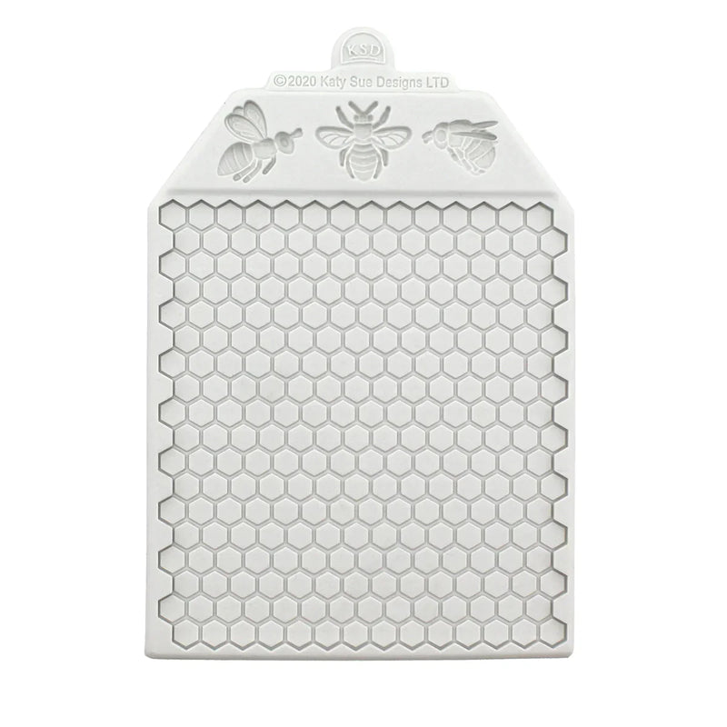 Continuous Honeycomb & Bees Silicone Mould-2
