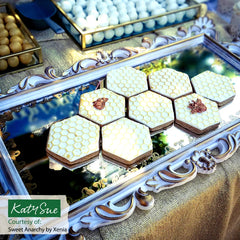 Continuous Honeycomb & Bees Silicone Mould-5