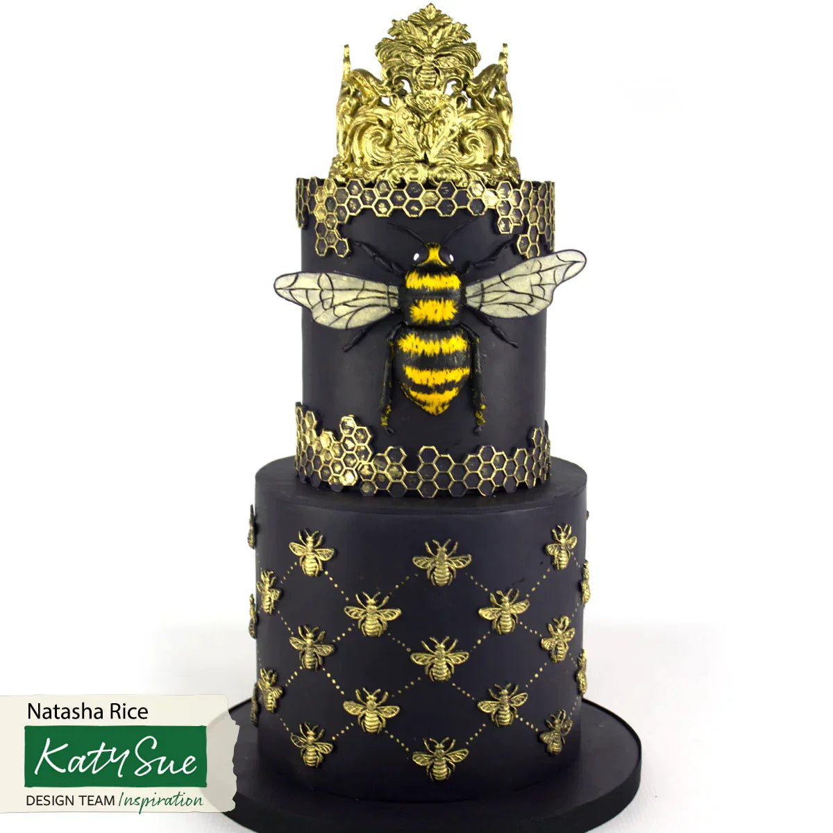 Continuous Honeycomb & Bees Silicone Mould-9