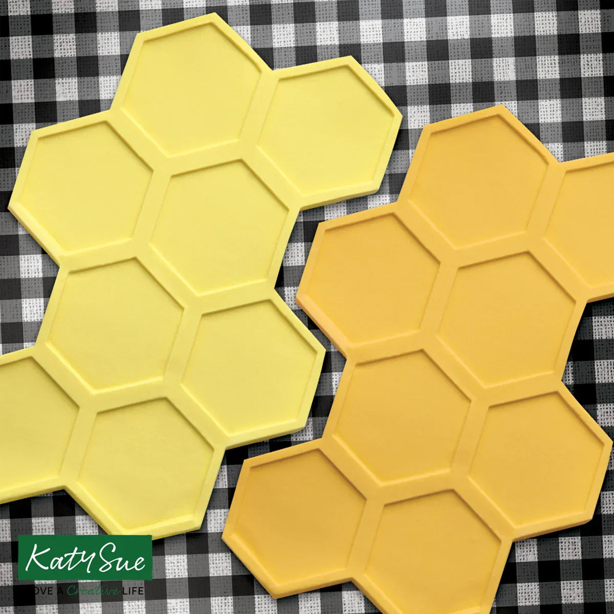 Large Continuous Honeycomb Silicone Mould-3