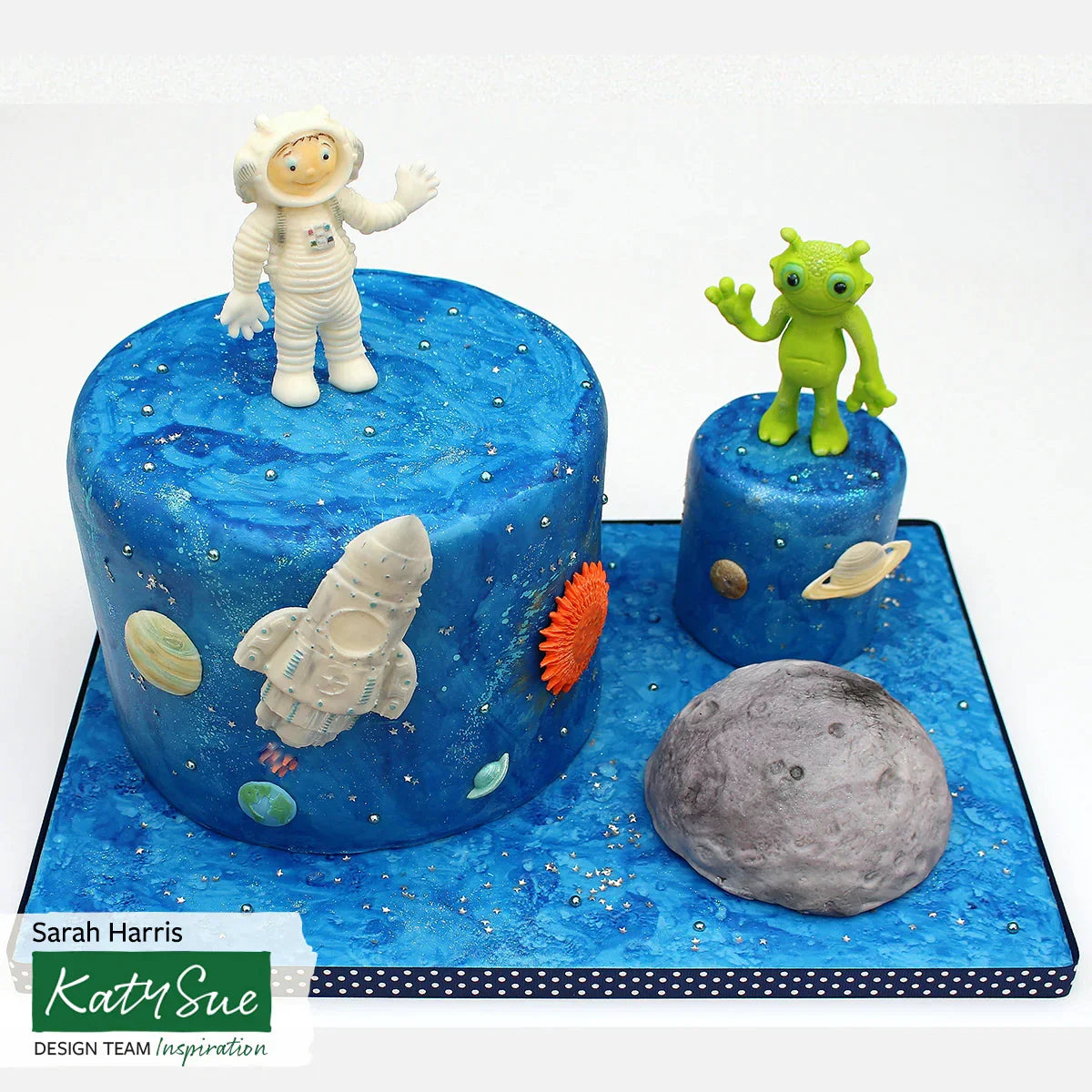 Moon Surface Texture Mat Silicone Mould-11