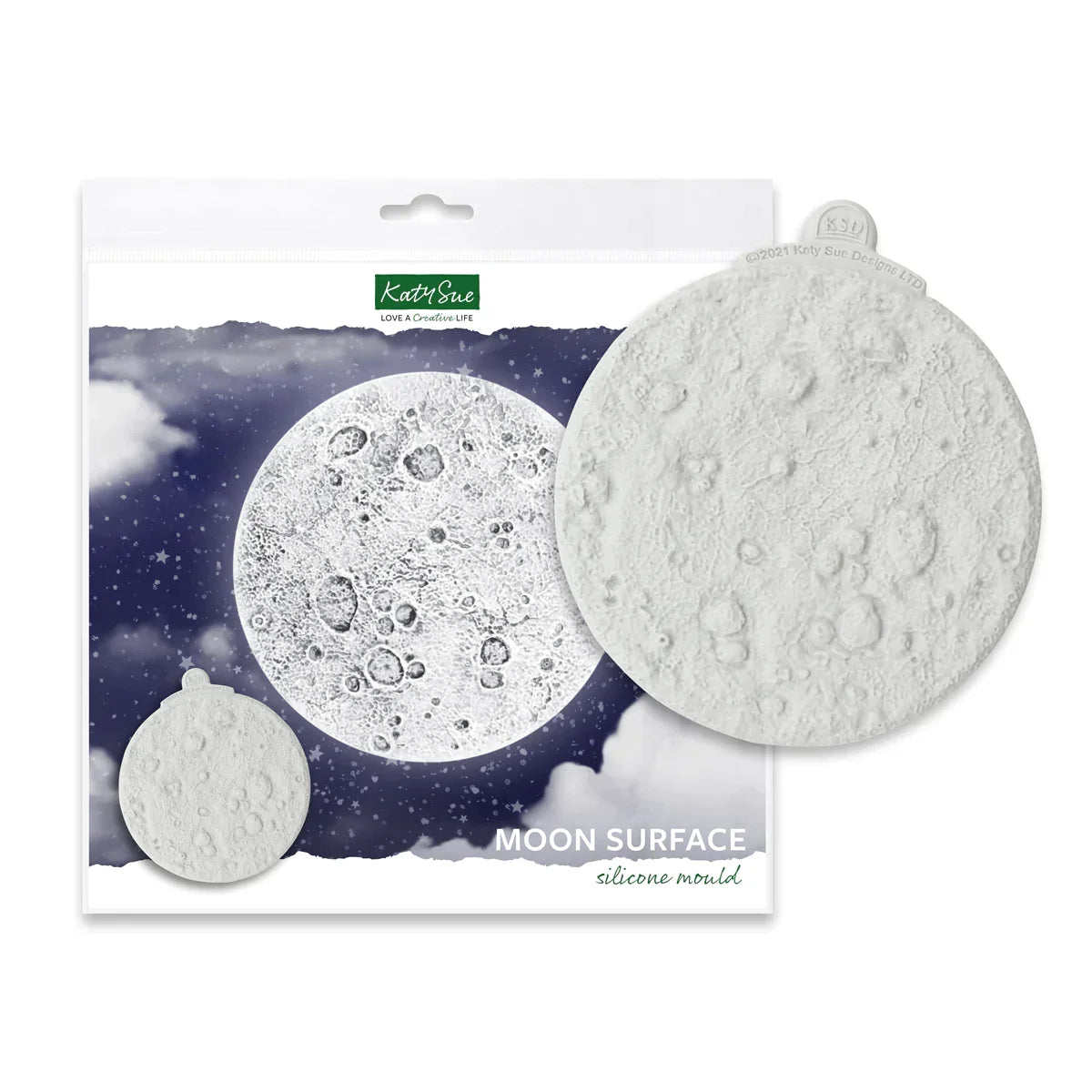 Moon Surface Texture Mat Silicone Mould-2