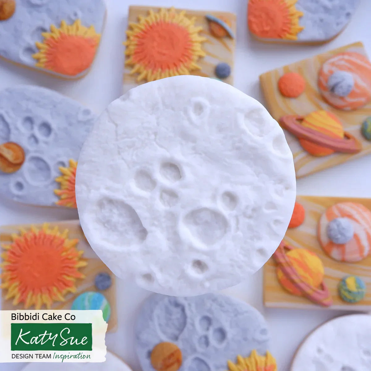 Moon Surface Texture Mat Silicone Mould-4
