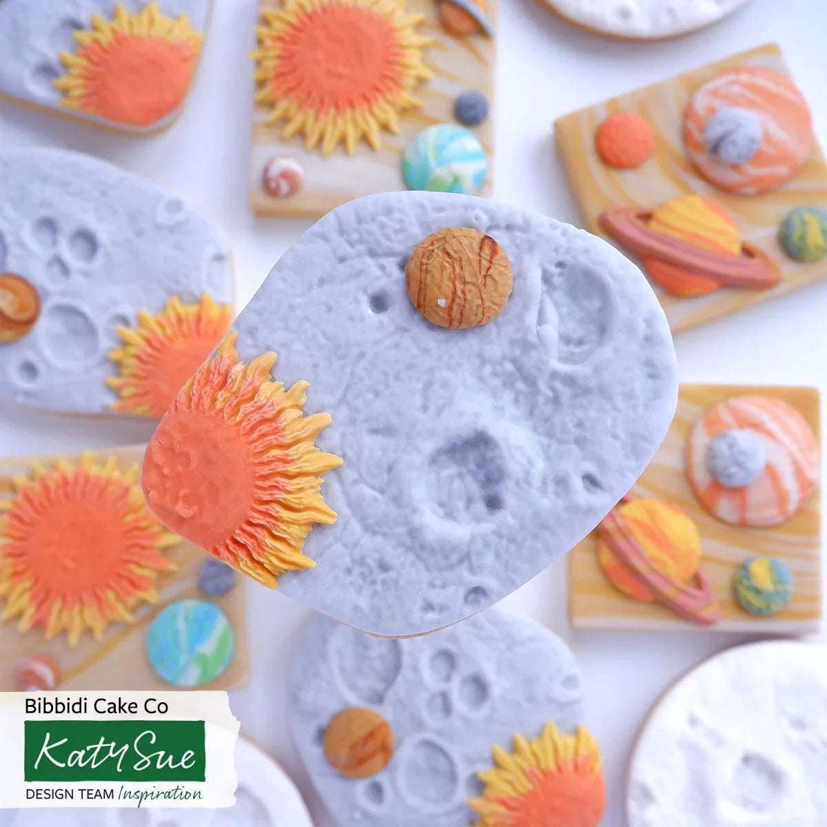 Moon Surface Texture Mat Silicone Mould-5