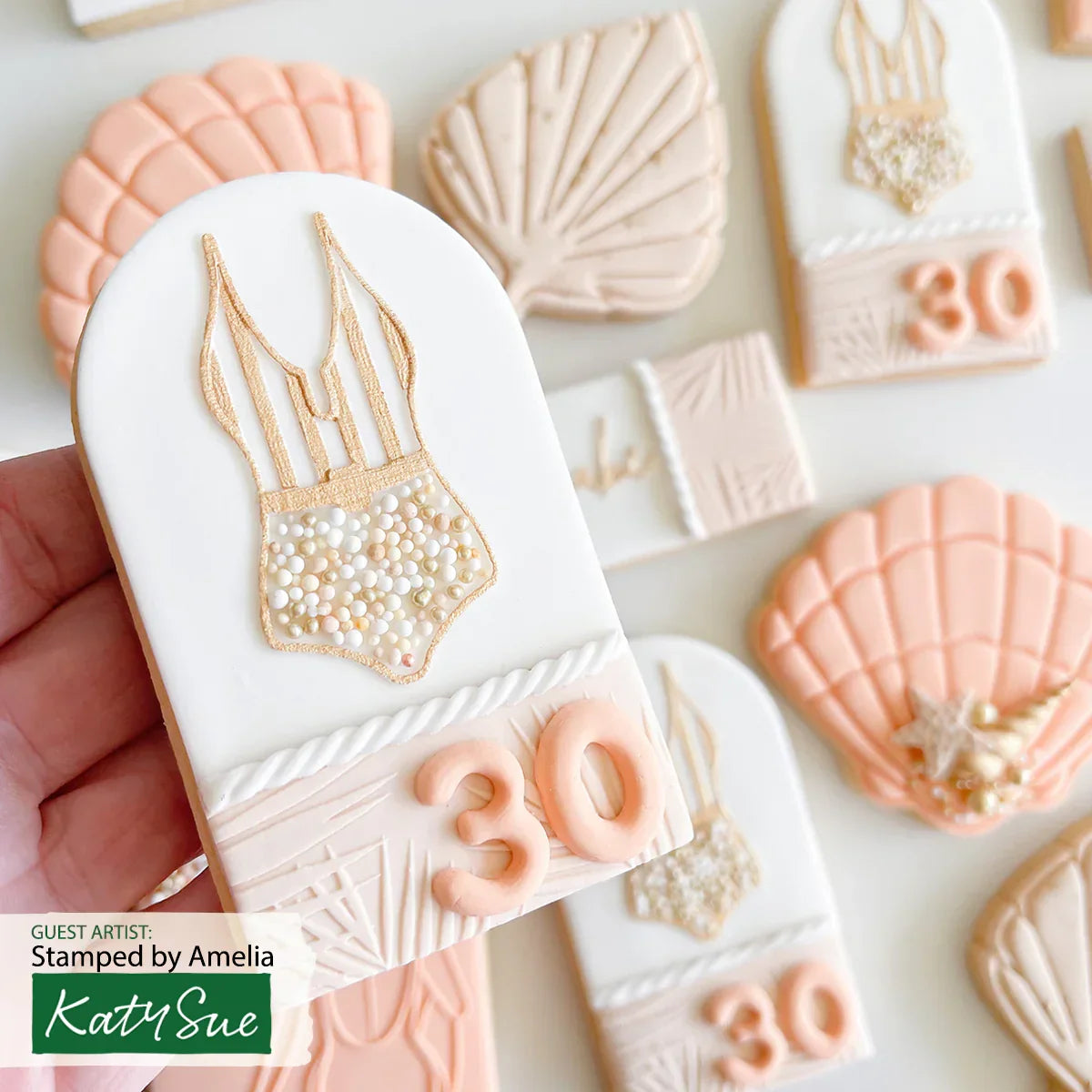 Domed Numbers Silicone Mould-4
