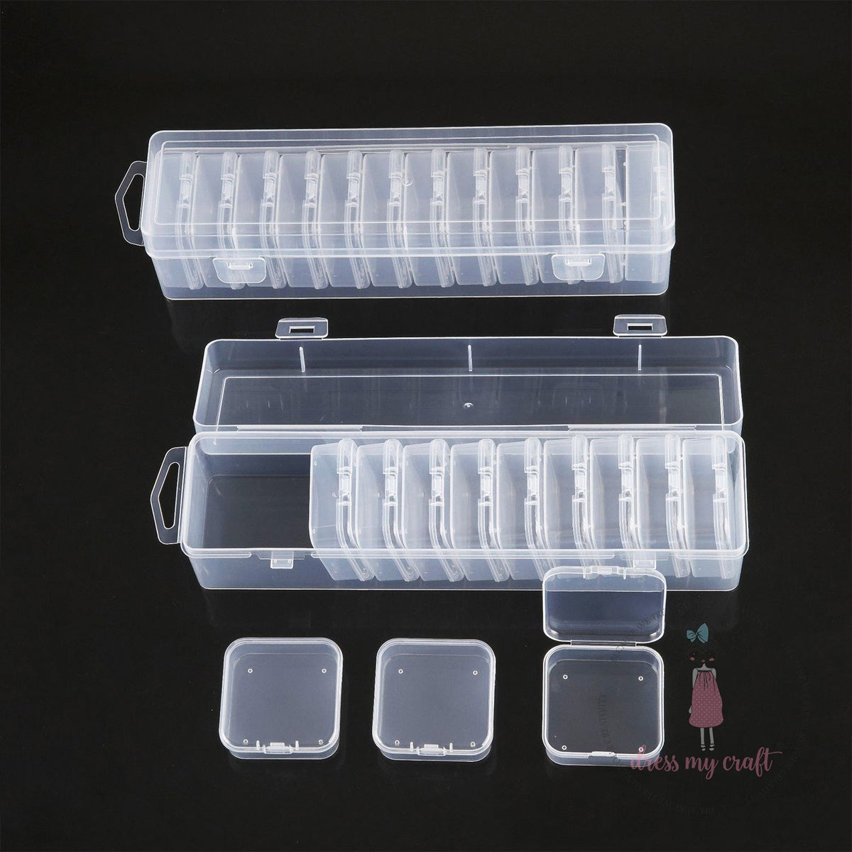 Dress My Craft - 12 in 1 Slimline Storage Box-2