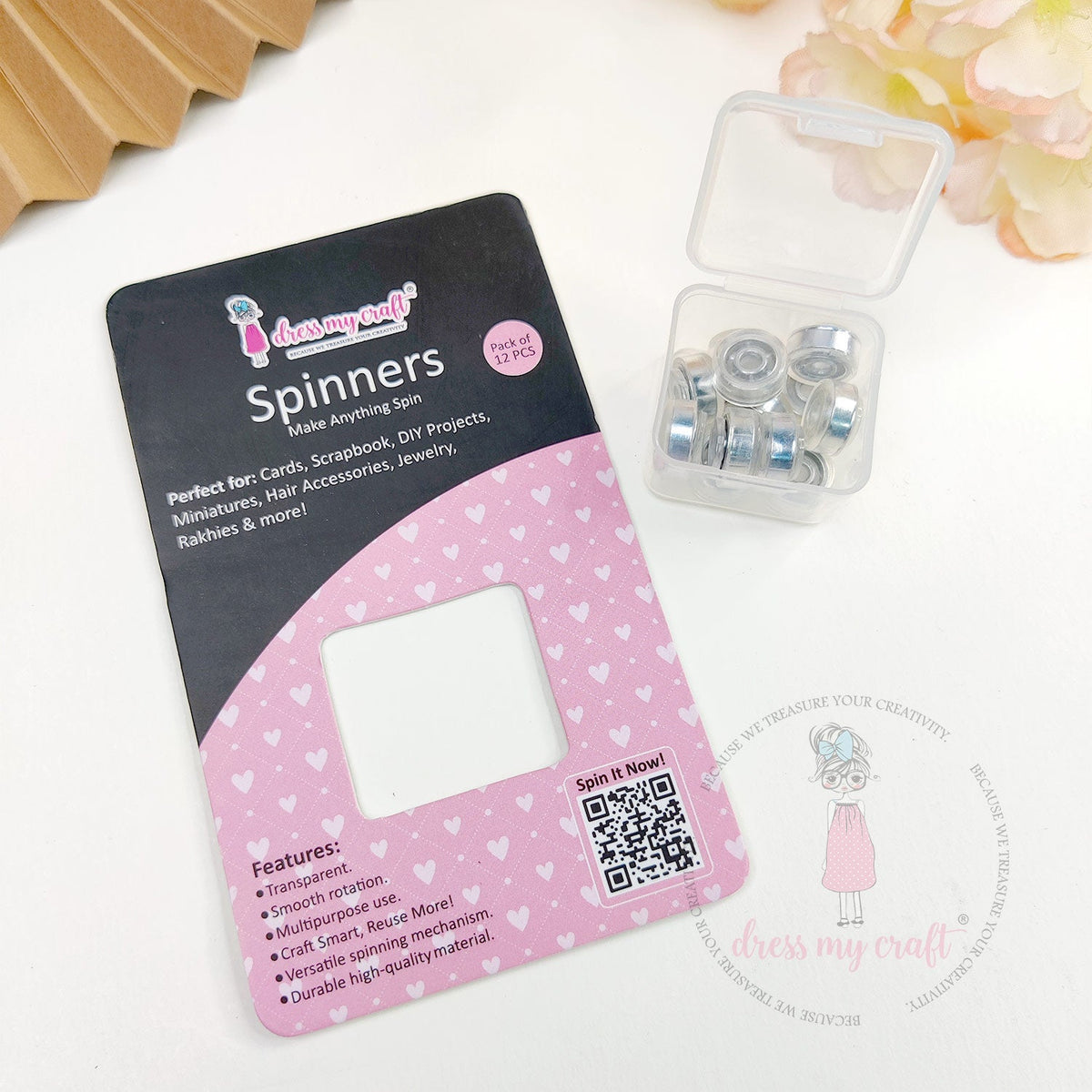 Dress My Craft - Transparent Spinners-2