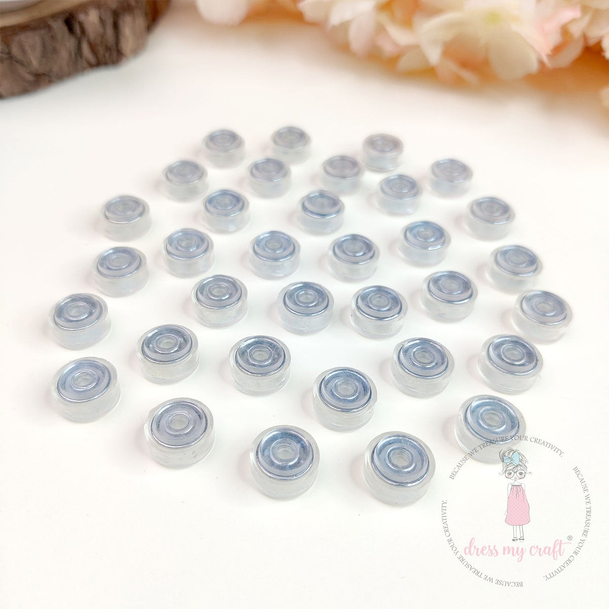Dress My Craft - Transparent Spinners-22