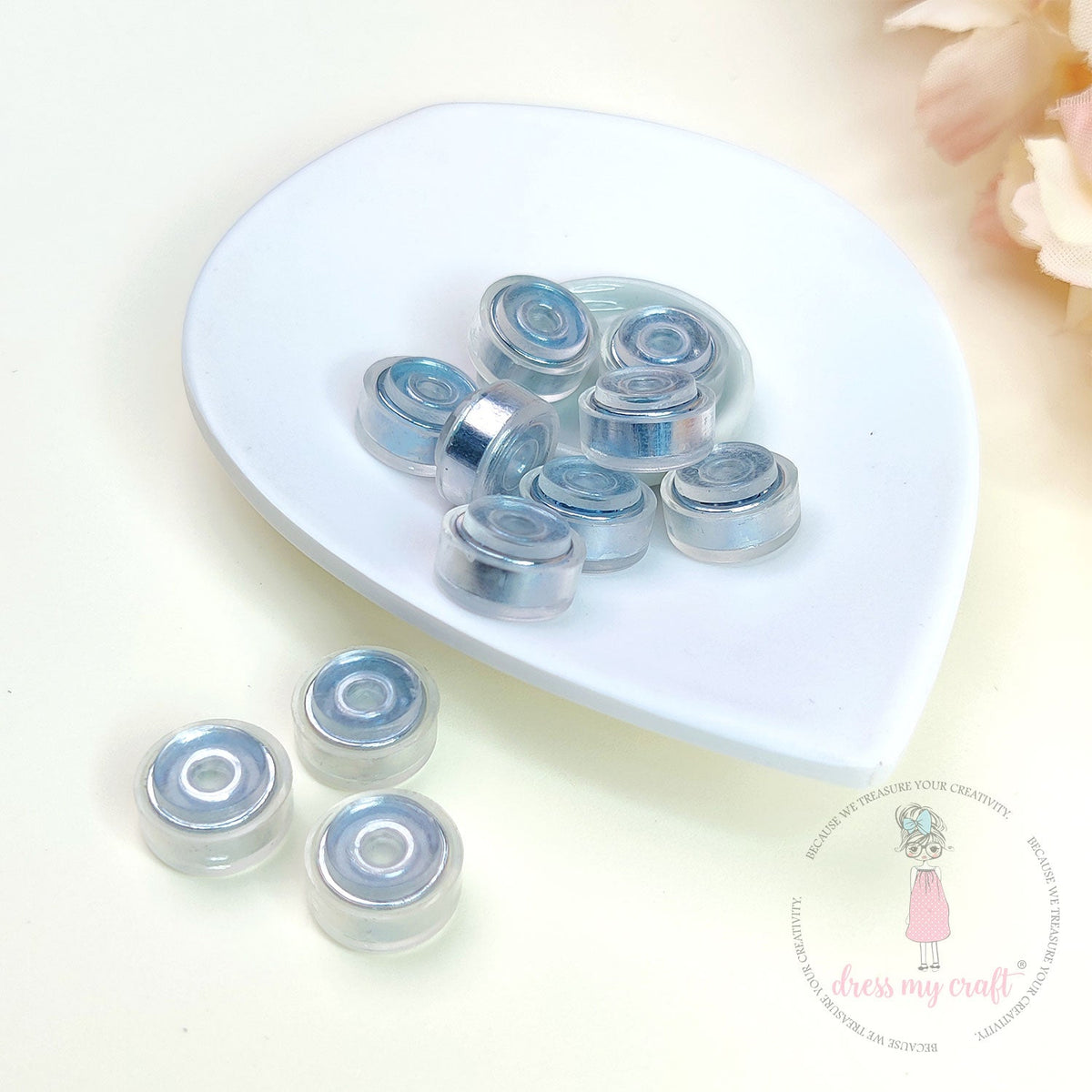 Dress My Craft - Transparent Spinners-24