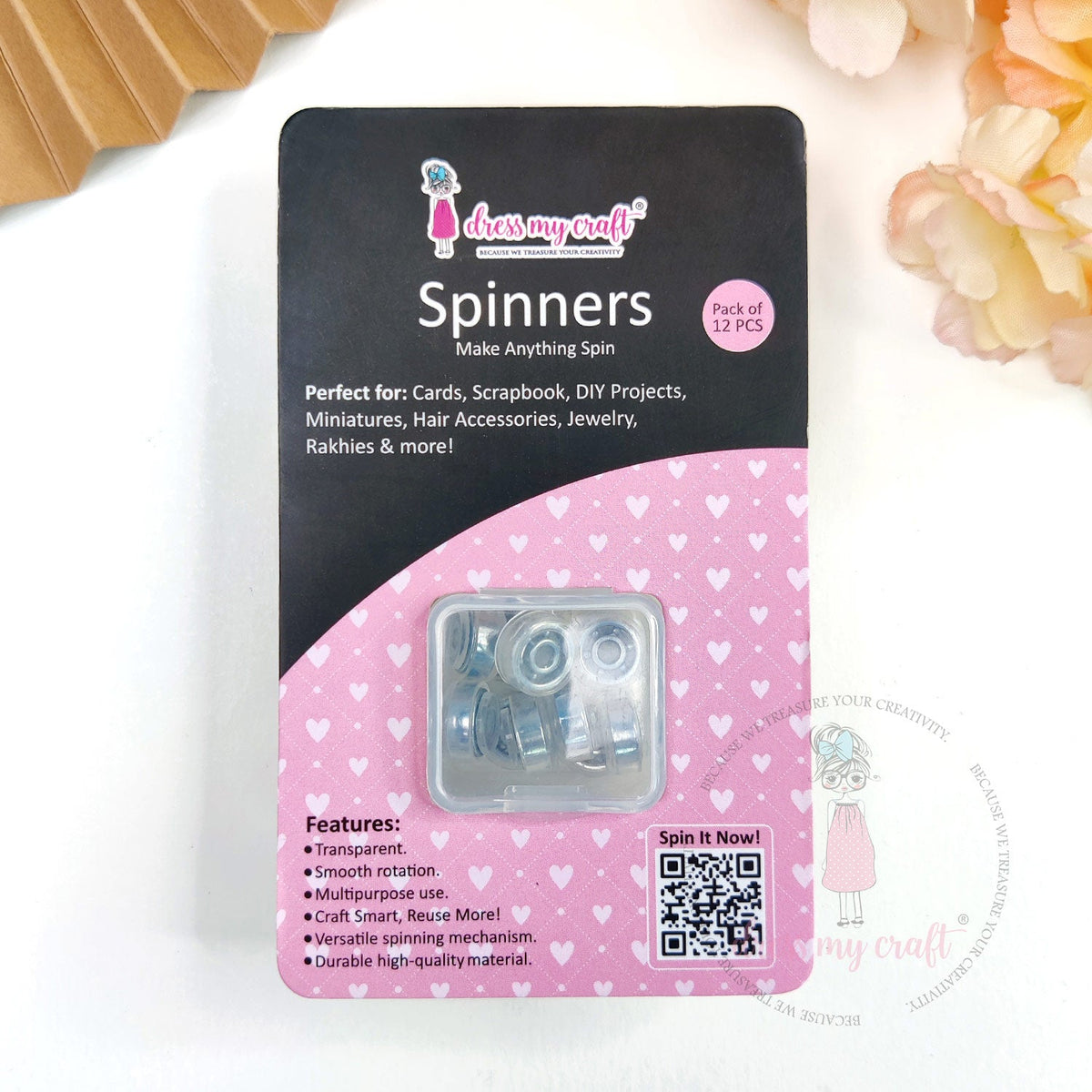 Dress My Craft - Transparent Spinners-1