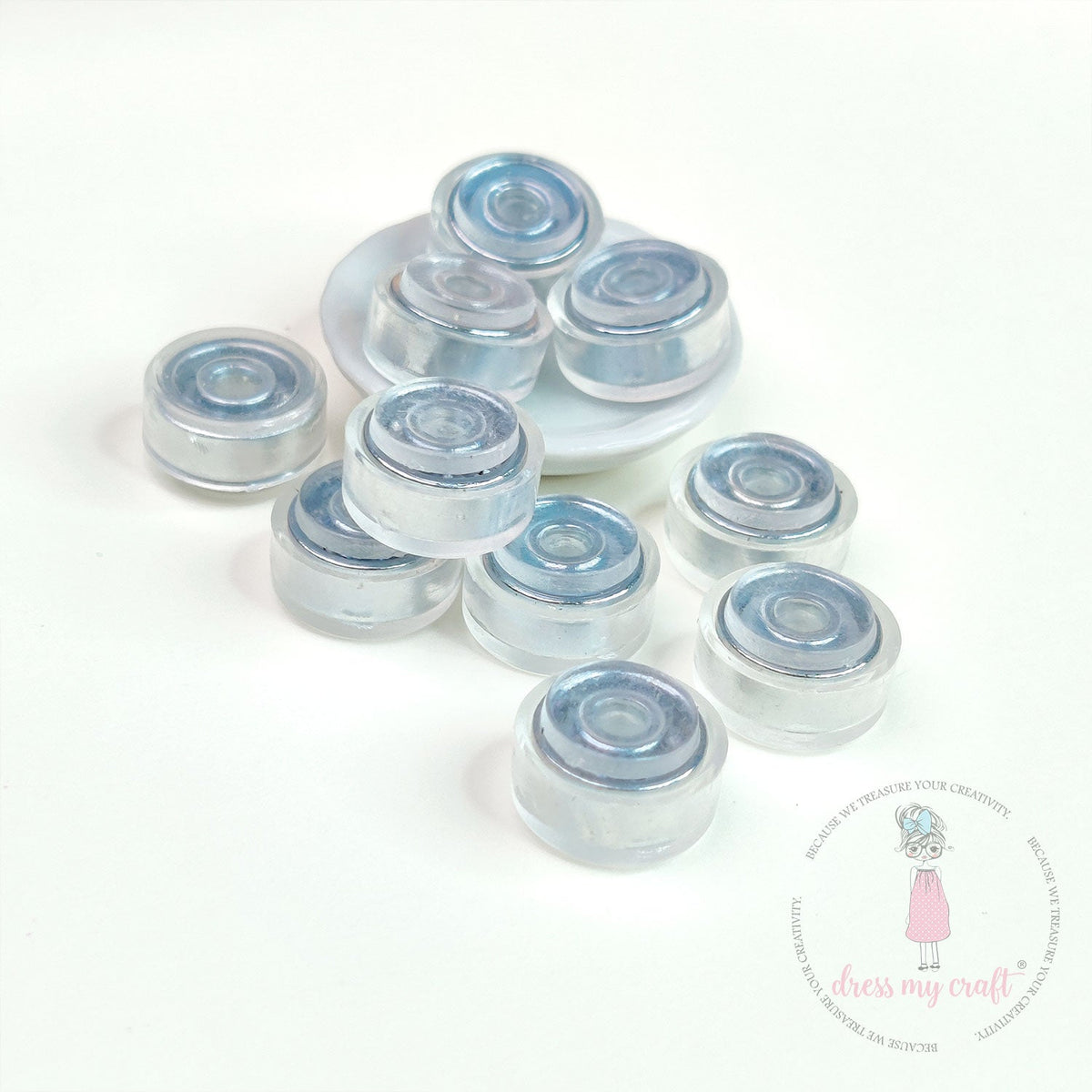Dress My Craft - Transparent Spinners-19