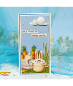 Dress My Craft Transfer Me - Rainy Garden Background-4