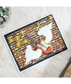 Dress My Craft Transfer Me - Brick Tiles #1-2