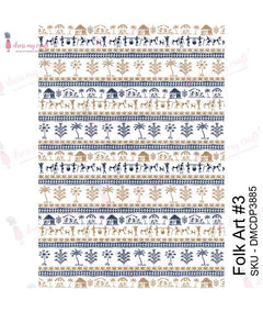Dress My Craft Transfer Me - Folk Art #3-1