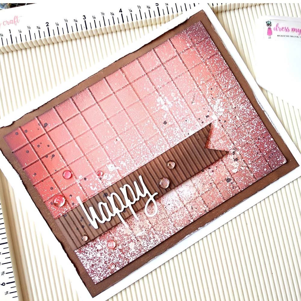 Dress My Craft - Multi Purpose Scoring Board 12 X 12-4
