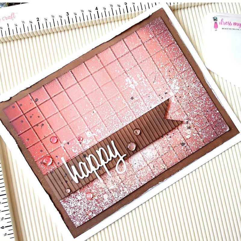 Dress My Craft - Multi Purpose Scoring Board 12 X 12-4